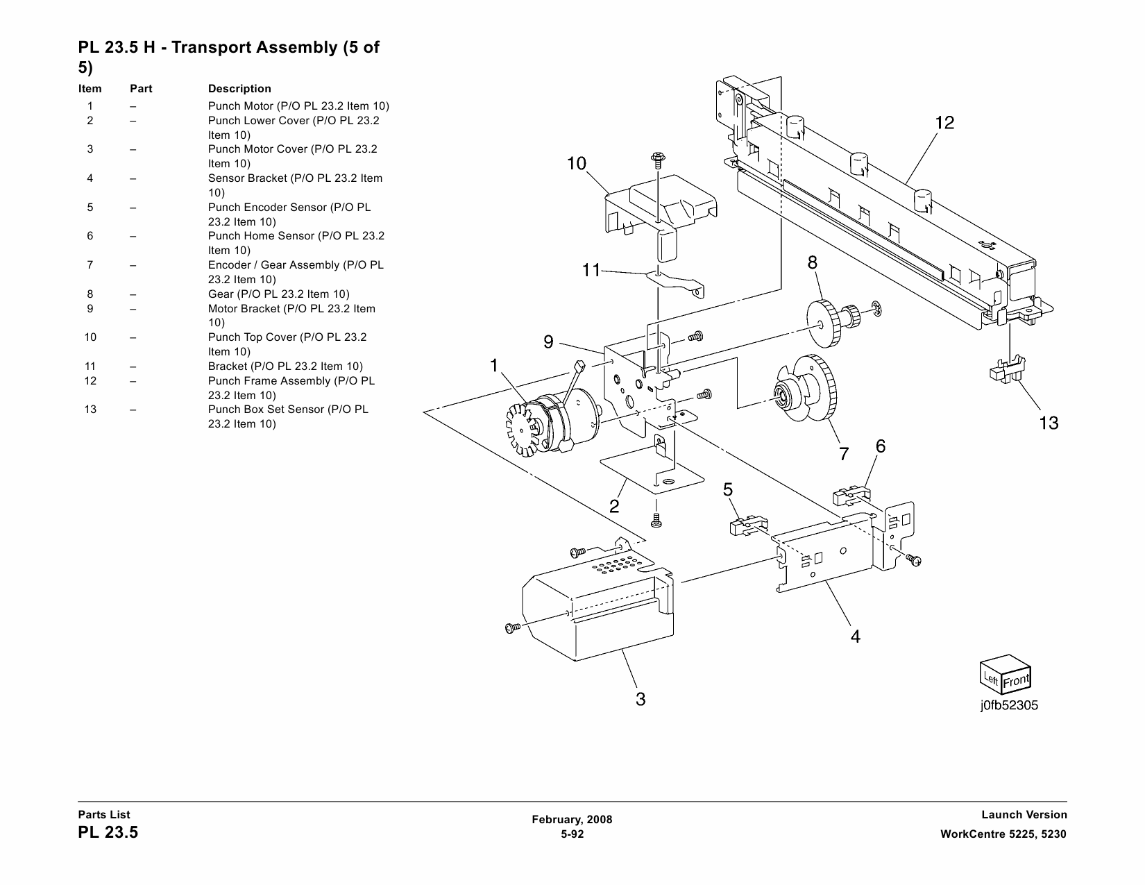 Xerox WorkCentre 5225 5230 Parts List Manual-6